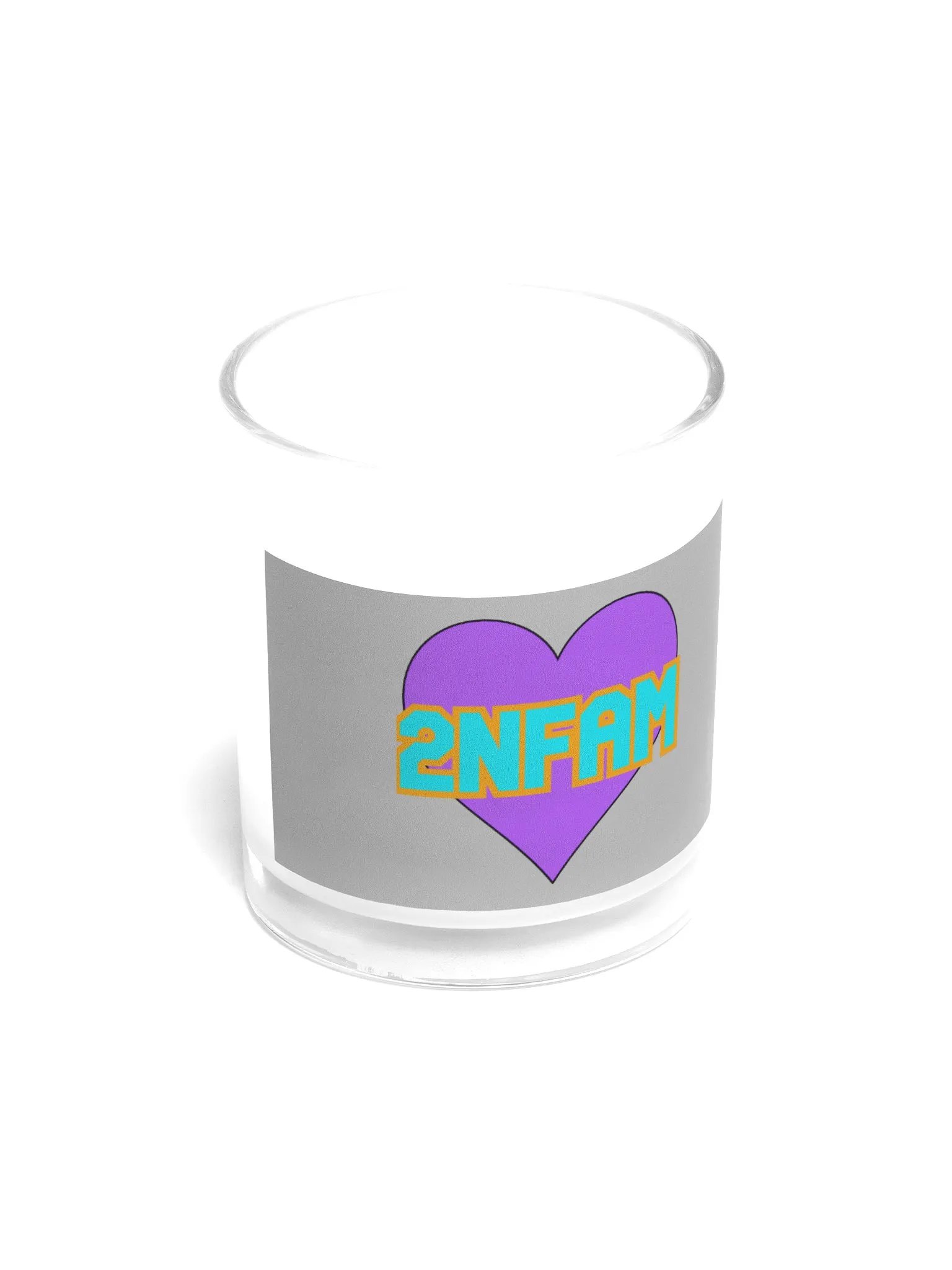 2NFAM Heart Candle product image (2)