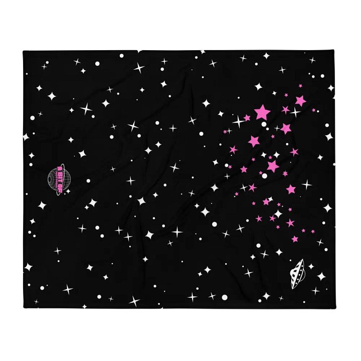 A Bit of Nothing Starry Serenity Throw Blanket product image (1)