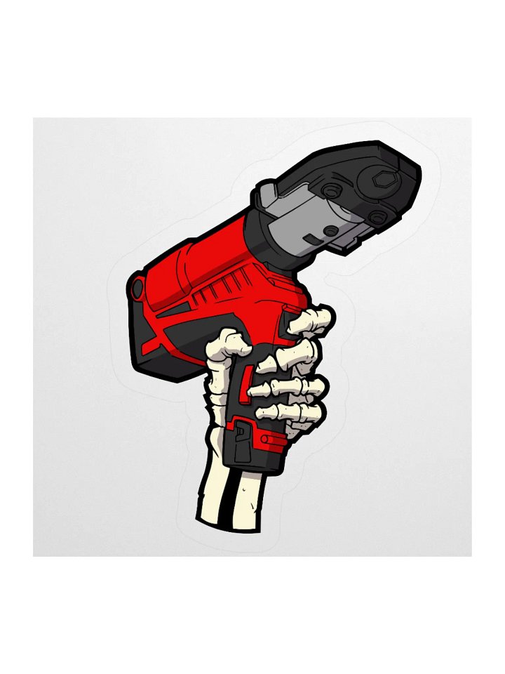 SKELETON PRESS TOOL STICKER product image (2)