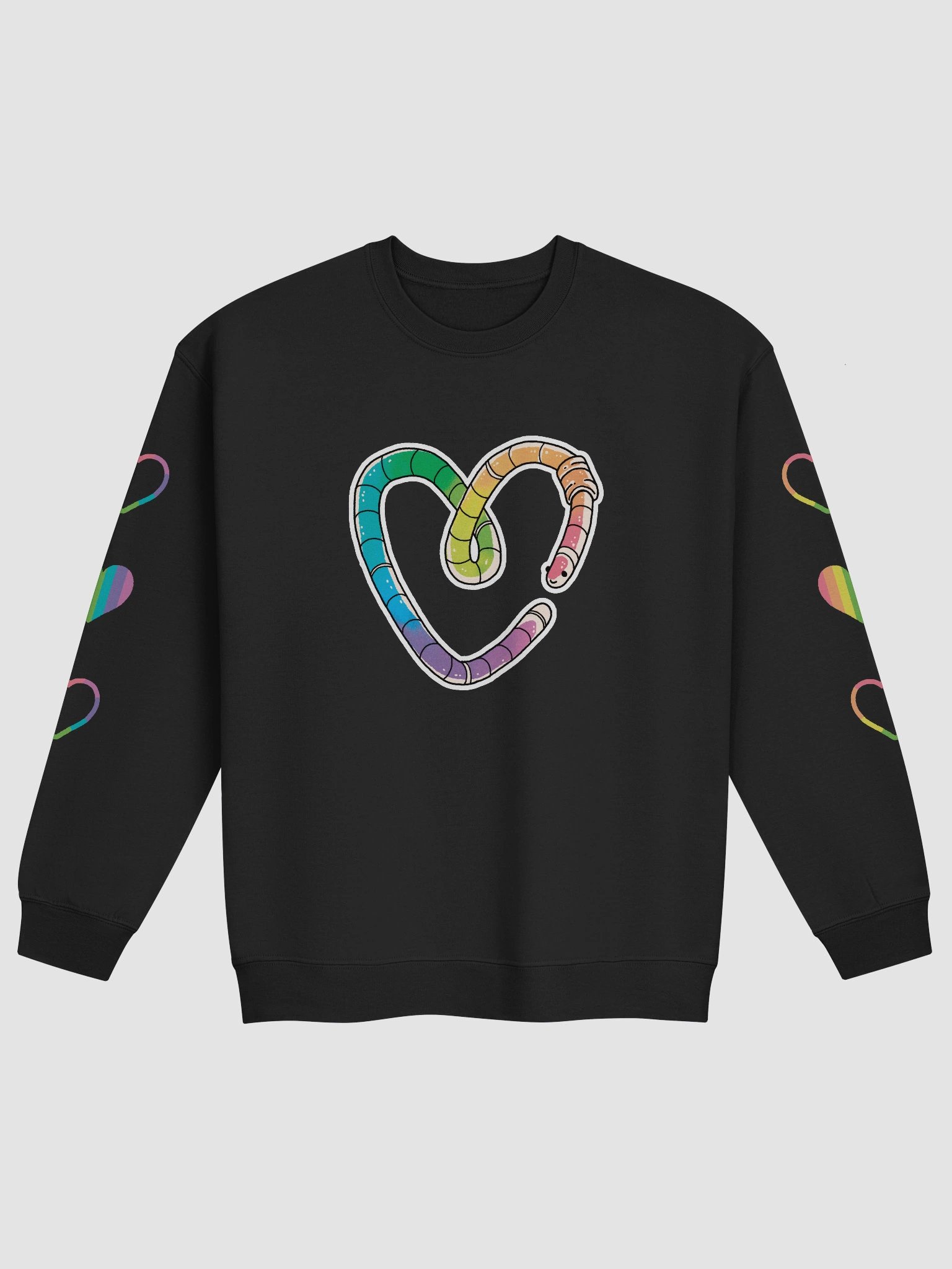 🟡 Rainbow Worm Sweatshirt [dropship] product image (1)