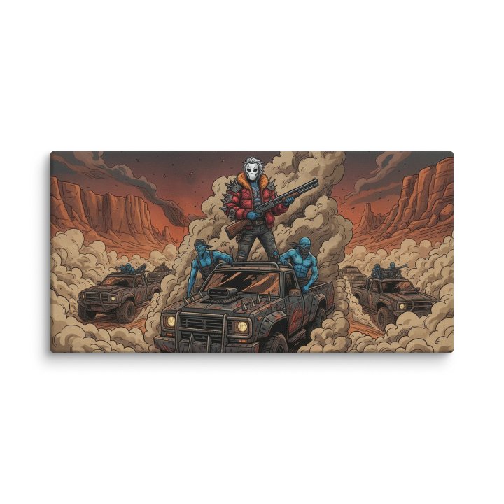 Desert Fury Nux Canvas Print product image (1)
