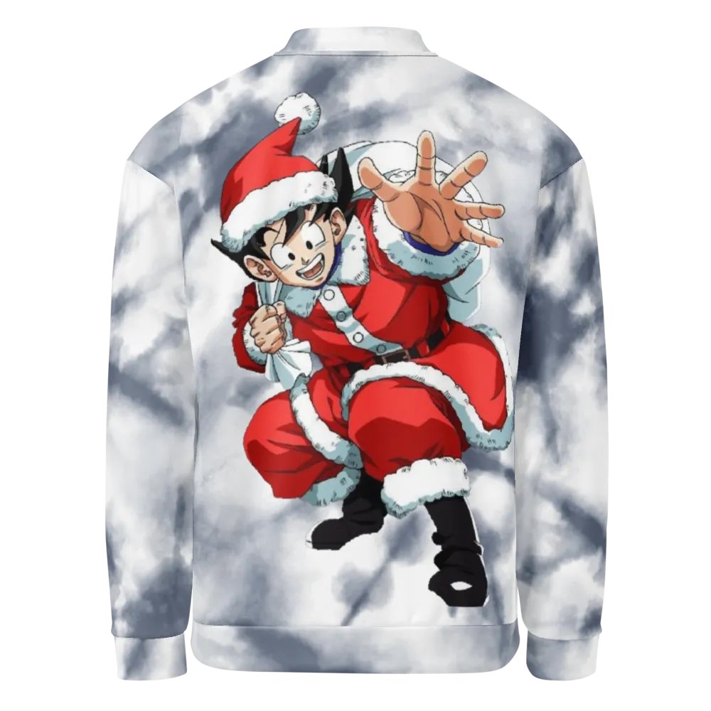 Dragon Ball Z Cloudy Christmas Bomber Jacket product image (2)
