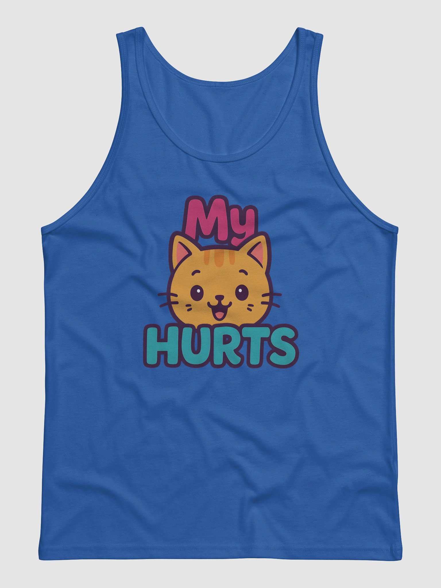 "My Pussy Hurts" Men's Premium Tank Top product image (6)