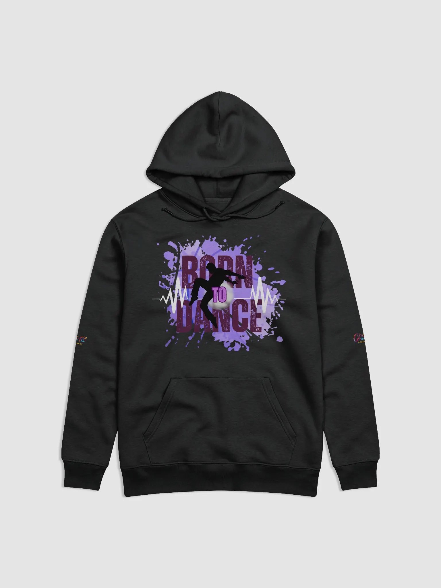Born to Dance His Silhouette Eco Hoodie product image (2)