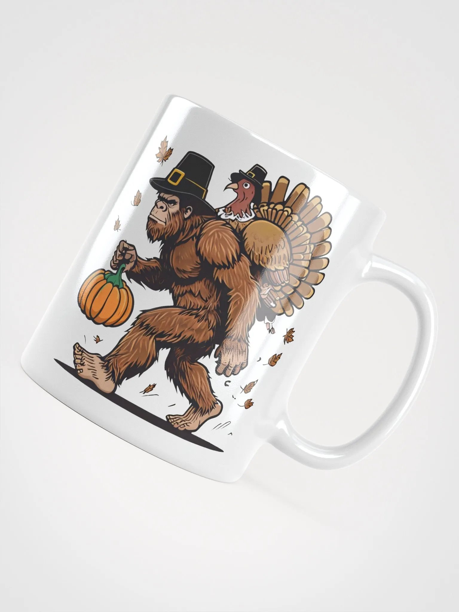 Thanksgiving Bigfoot Bounty Mug product image (4)