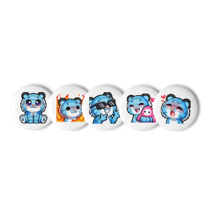 Thierry Pin Buttons (Set of 5) product image (1)