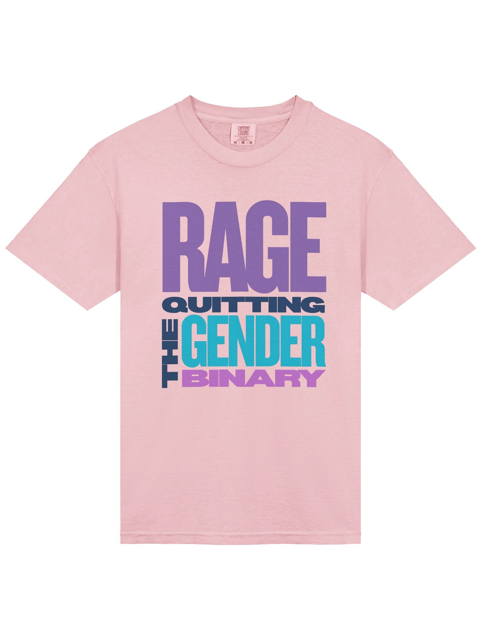 Rage Quitting the Gender Binary Tee product image (3)