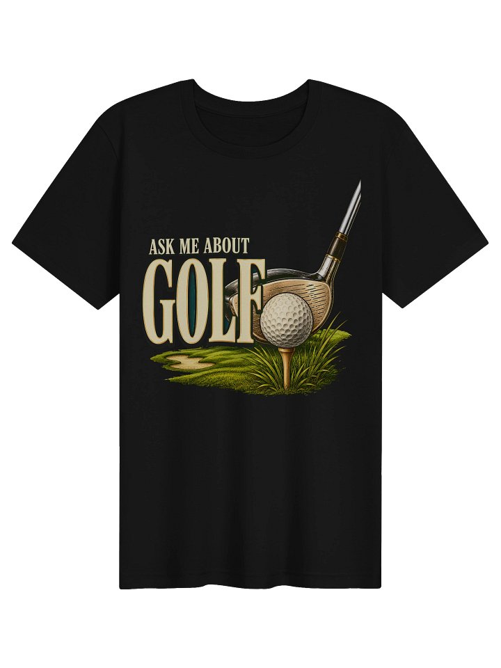 Ask Me About Golf Tee product image (1)