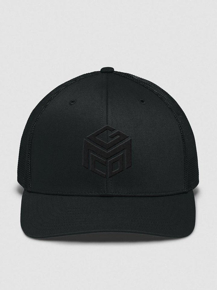 Black Logo MGC Embroidered Trucker Snapback product image (1)
