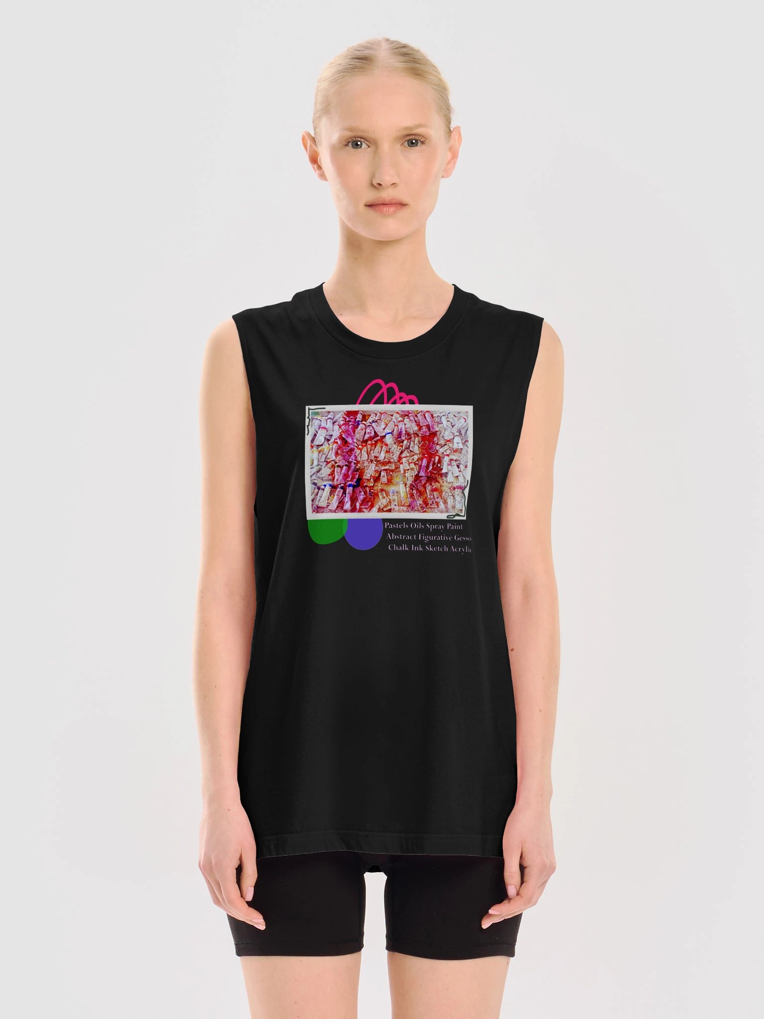 Punk Paint Muscle Tank product image (1)