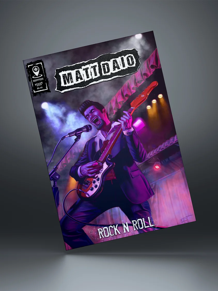 NIGHT TERROR: Pilot Issue Comic (Matt Daio Variant Cover) product image (4)