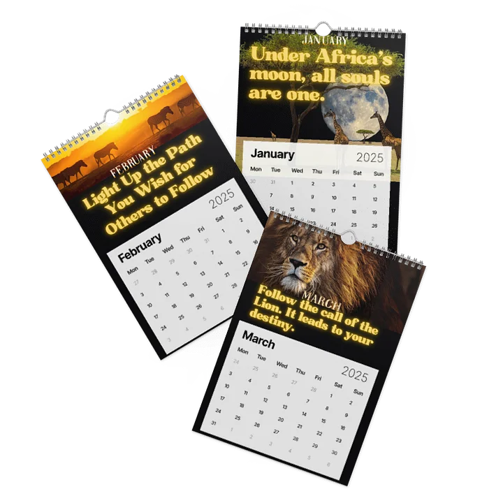 Amani imara African Positive Vibes Calendar product image (2)