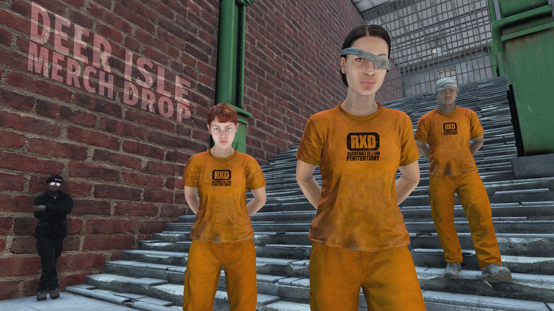ALCATRAZ ISLAND PENITENTIARY - DEER ISLE - T-SHIRT product image (3)