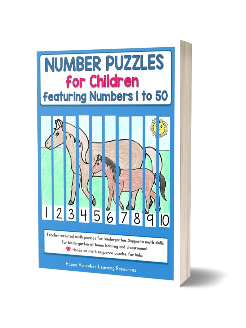 Sequencing Puzzles 1-50 Workbook (Instant Download) product image (1)