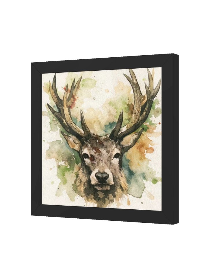 Gentle Forest Spirit – Watercolor Harmony Vibrant Eco-Friendly Matte Poster product image (20)