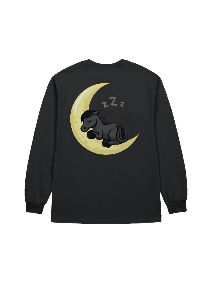 Sleepy Moon Cotton Long Sleeve T-Shirt product image (2)