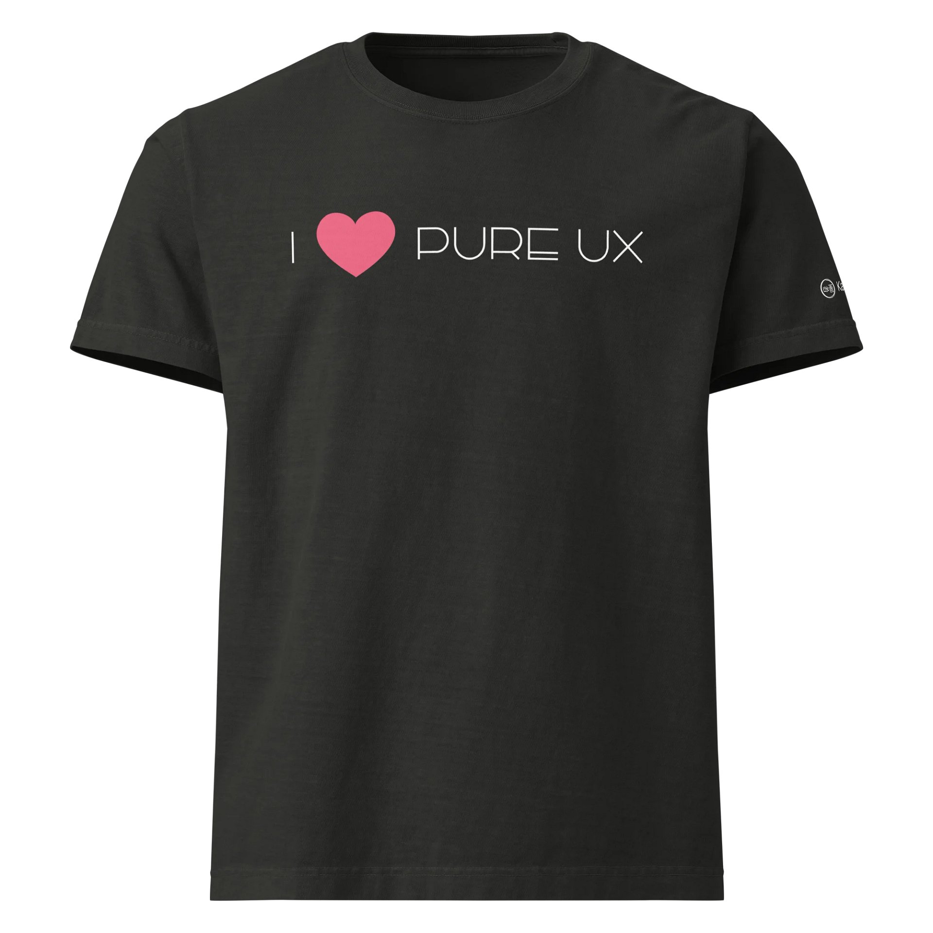 I ❤️ Pure UX Oversized Tee (Dark) product image (1)