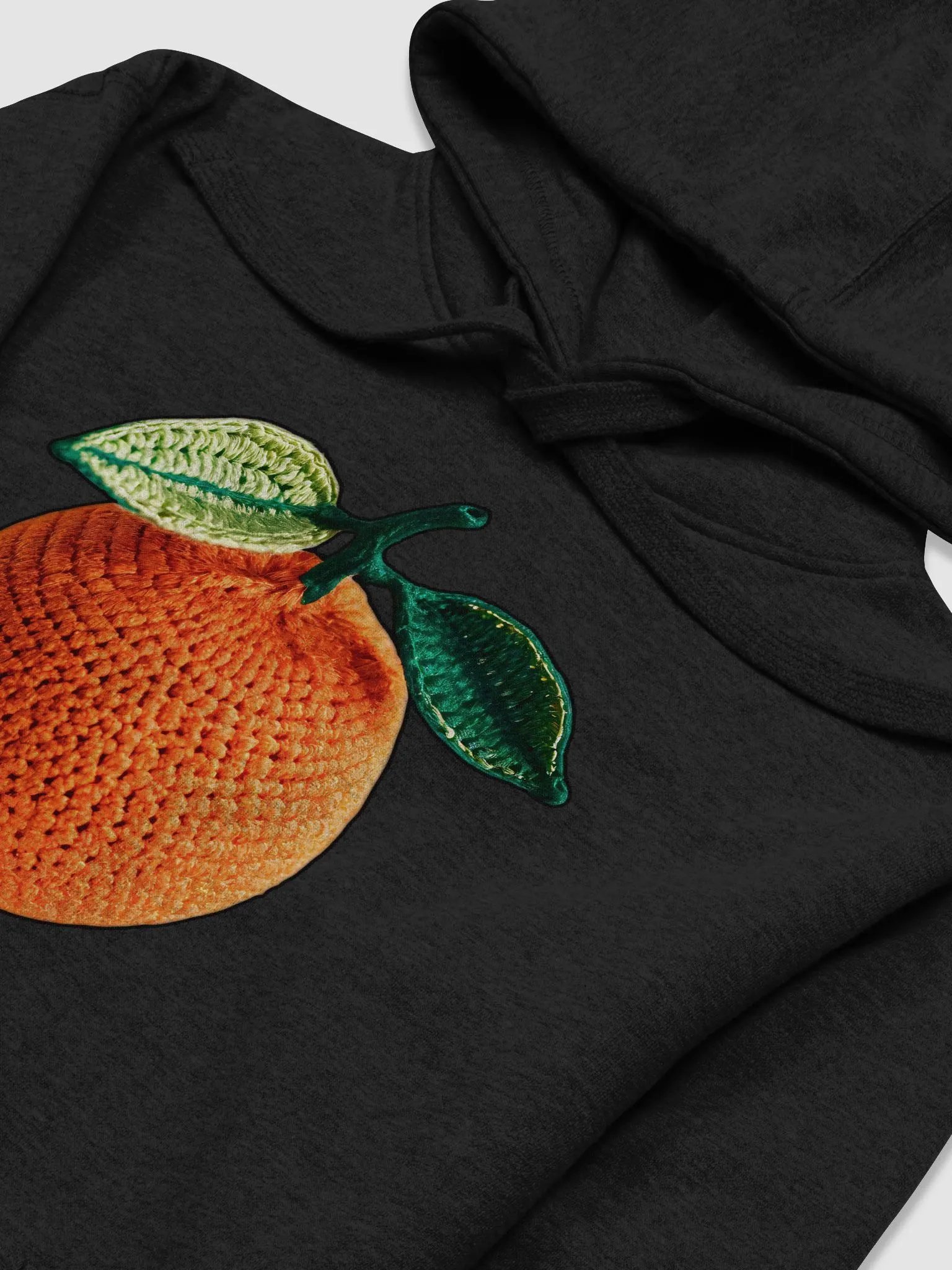 CozyAvocado Cotton Heritage Unisex Premium Hoodie Orange #4 product image (3)