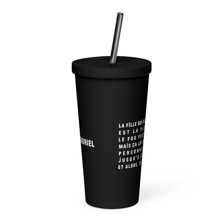 POEM STAINLESS STEEL TUMBLER product image (2)