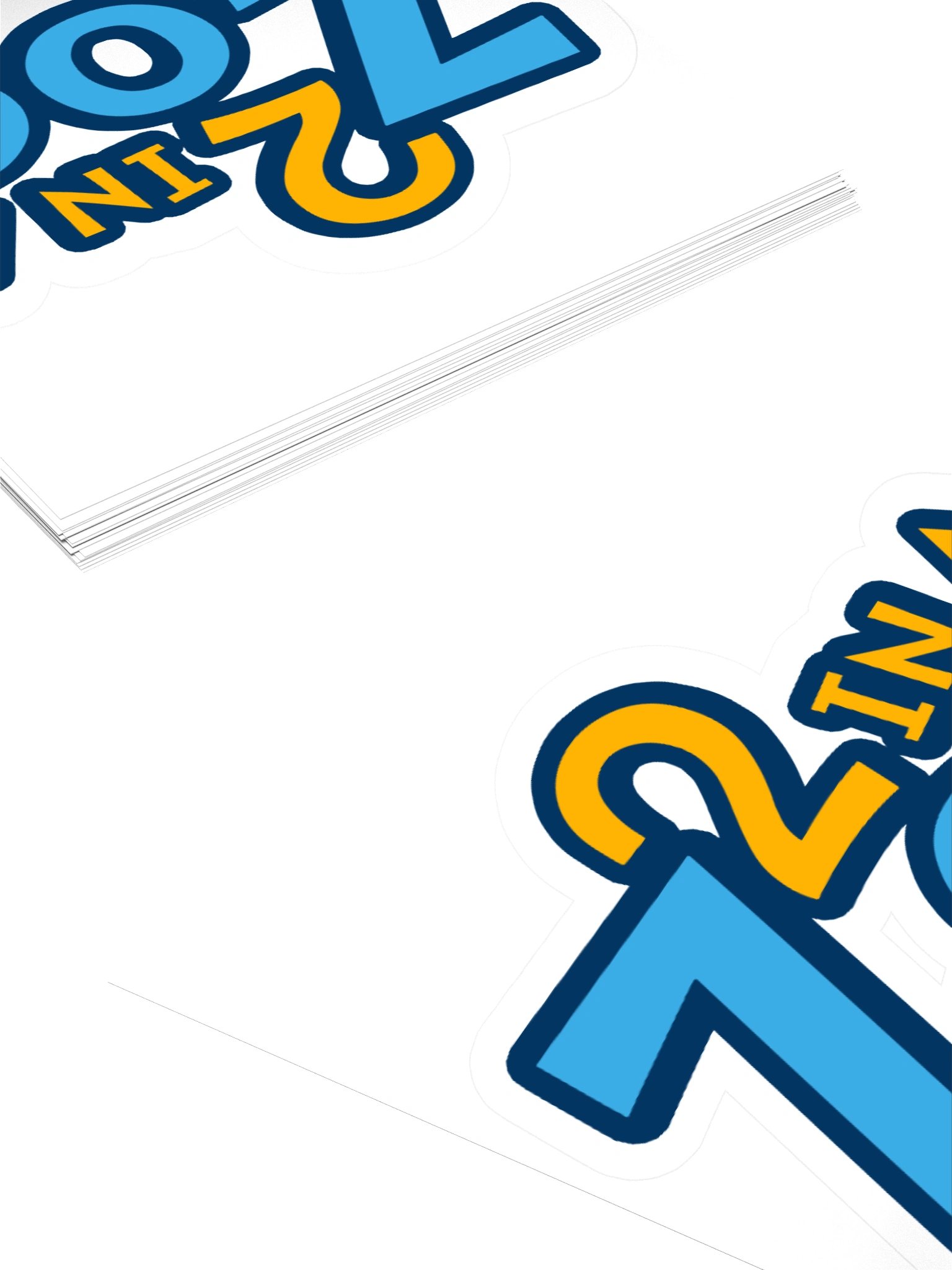 2 in a Zoo Logo Sticker product image (4)