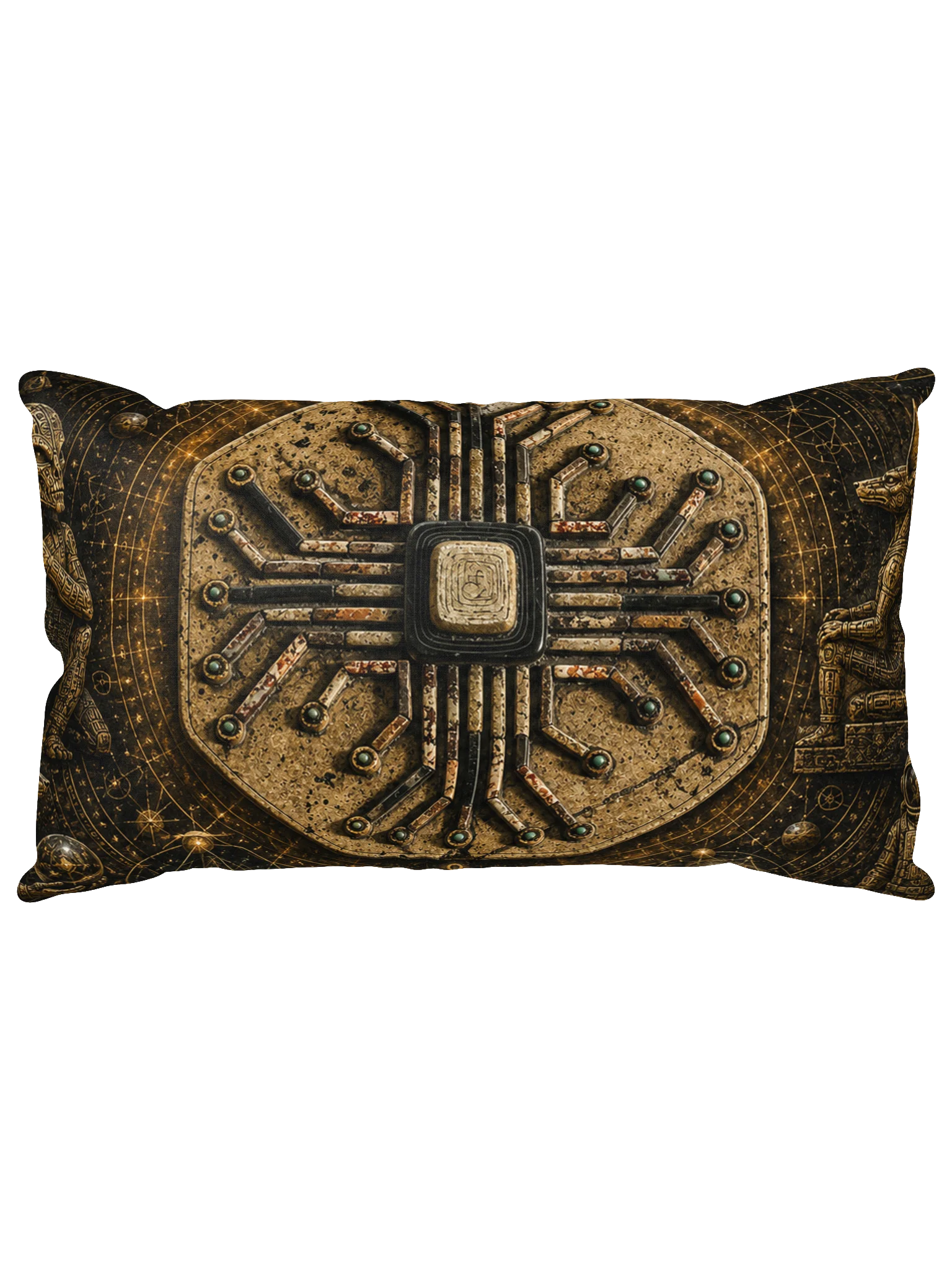 A Chipped World Aliencarvings Pillow product image (15)