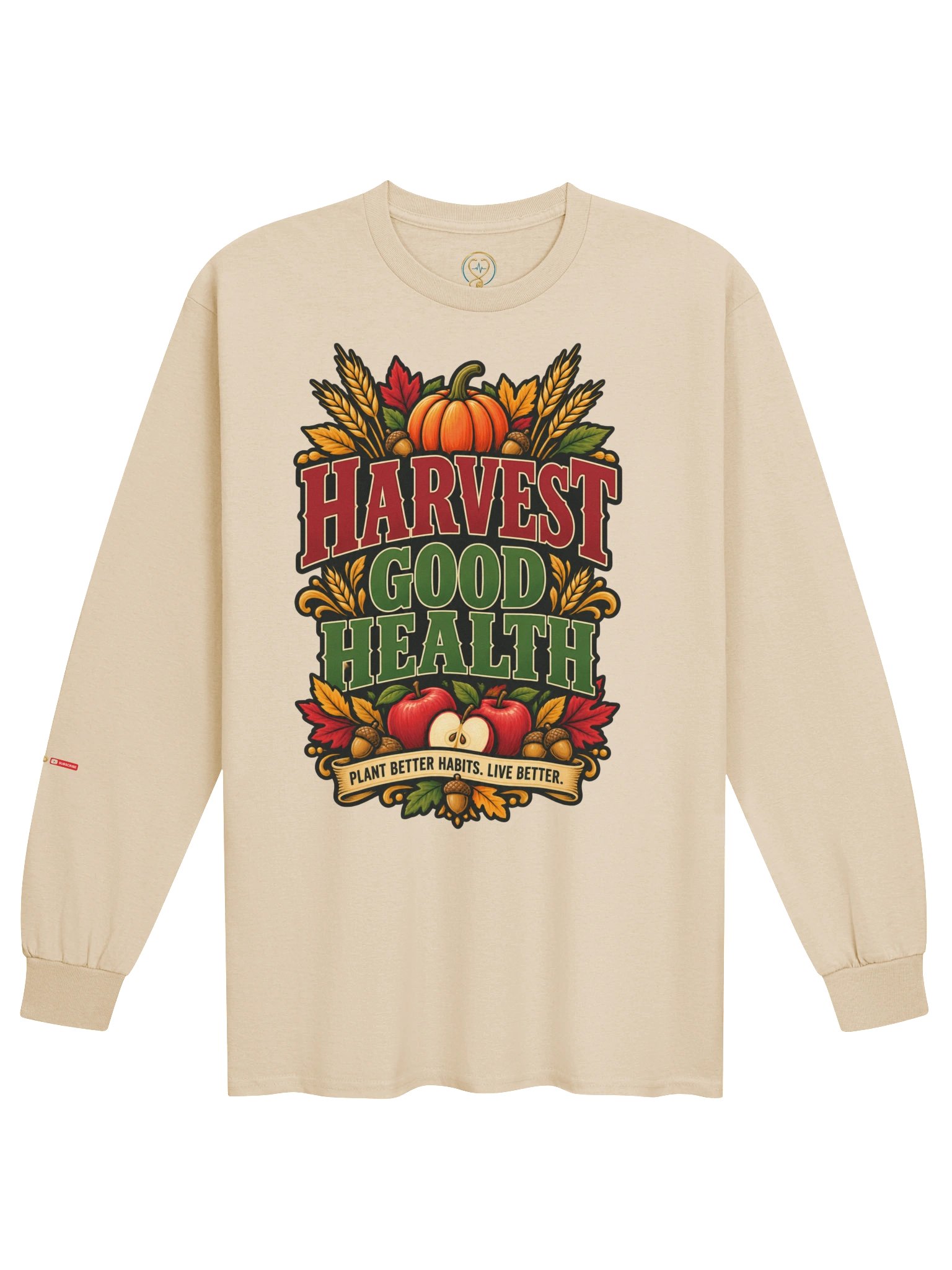 Harvest Good Health Long-Sleeve T-Shirt product image (3)
