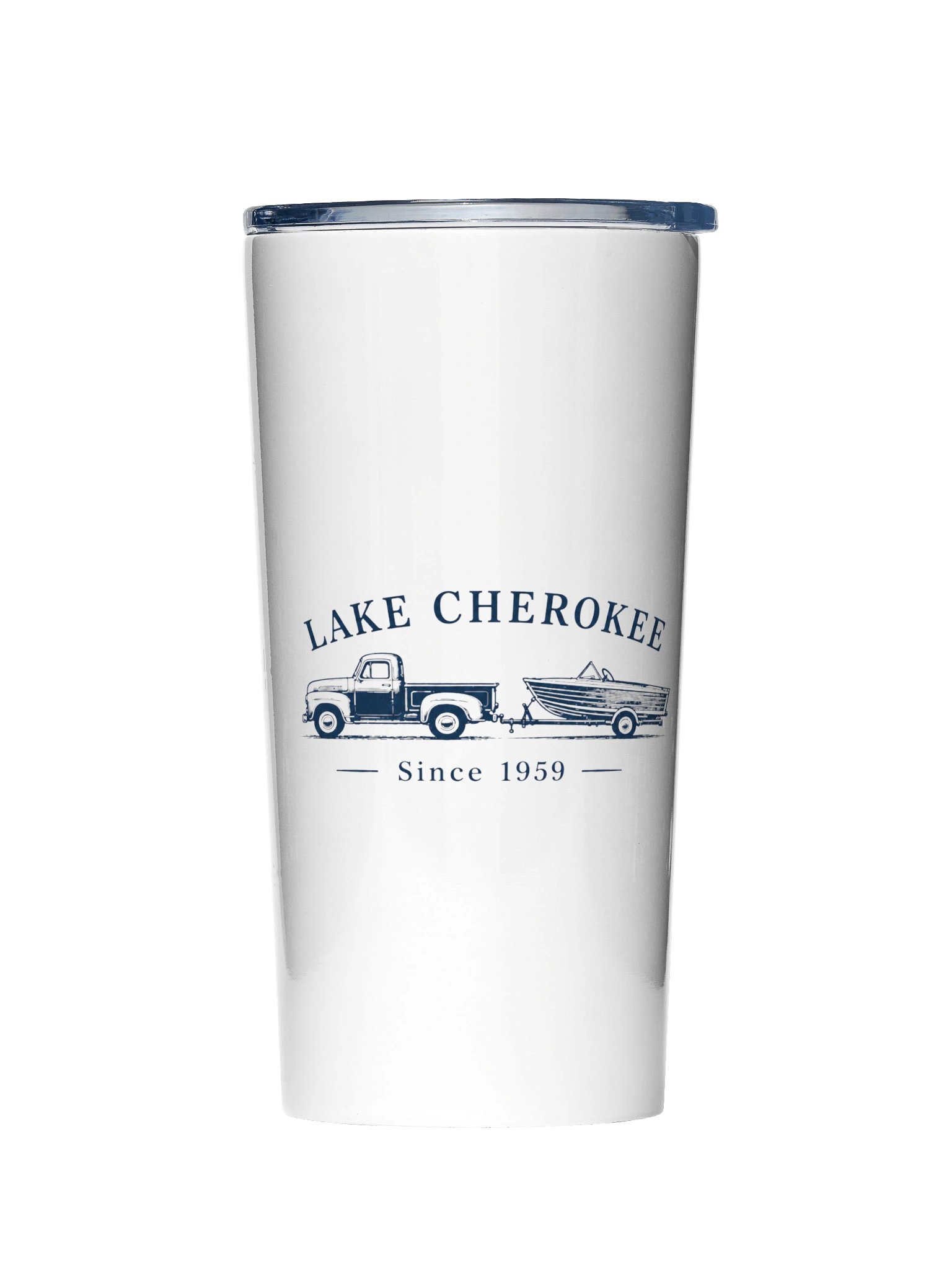 Lake Cherokee Vintage Truck Tumbler product image (1)