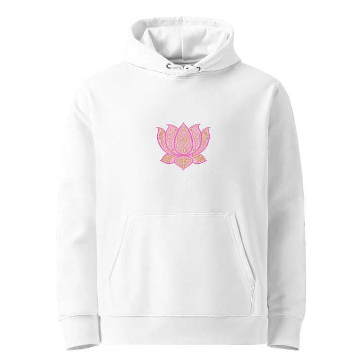 Golden Lotus Unisex Organic Hoodie product image (1)