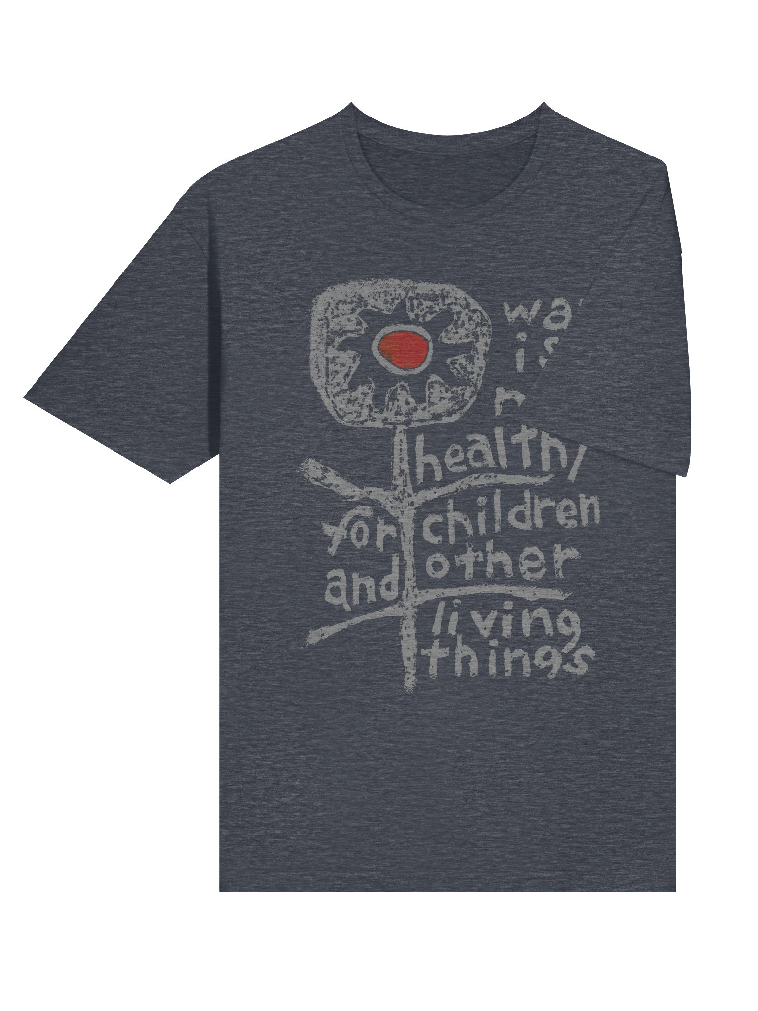 War is Not Healthy Gildan 64000 dark T-Shirt product image (4)