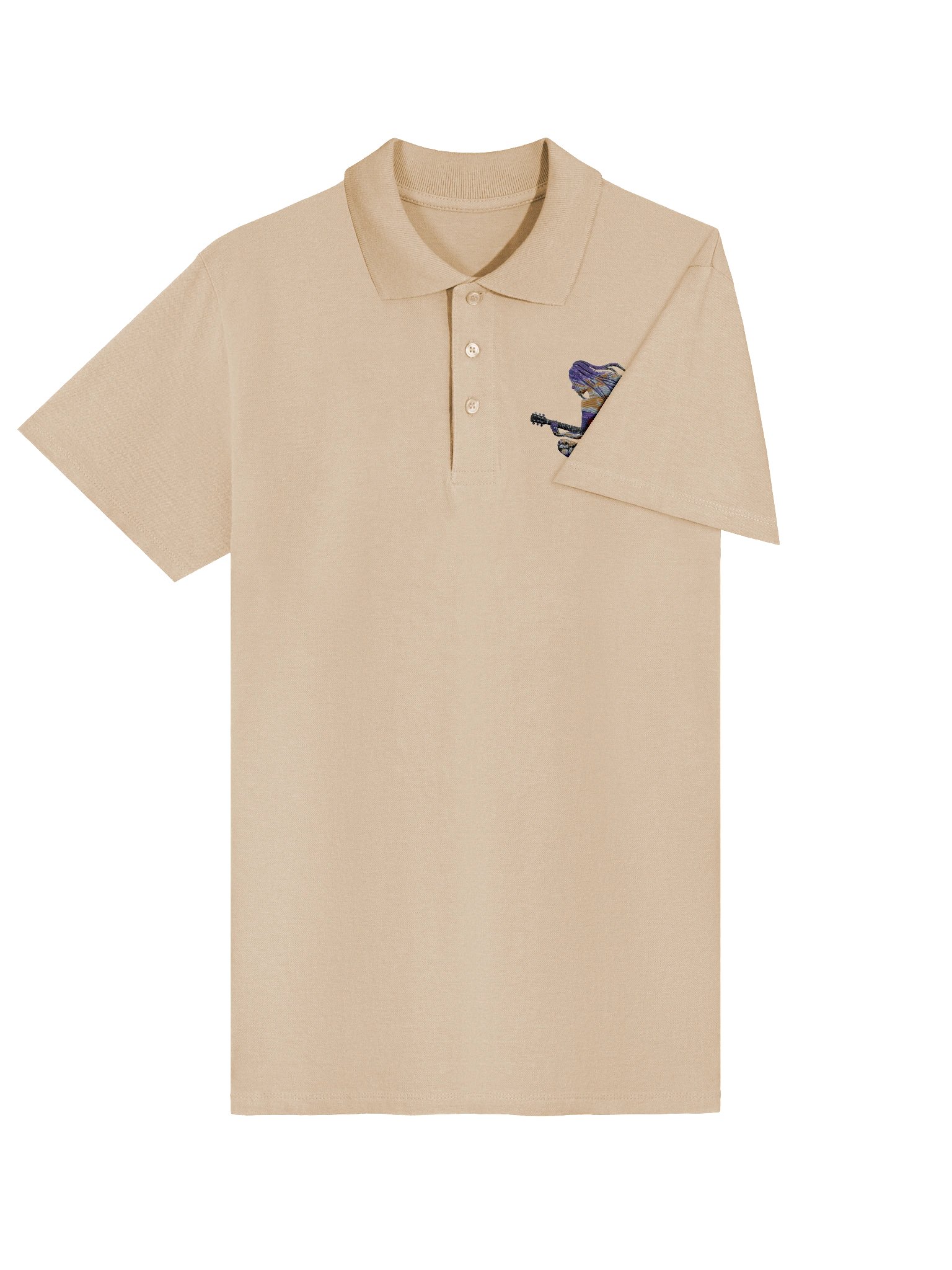 Lana Solos - SOL'S Unisex Premium Pique Polo Shirt (Cloudbound) - Embroidered product image (4)