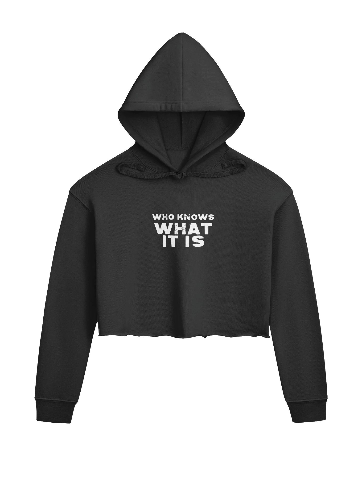 Who Knows What It Is Crop Hoodie product image (1)