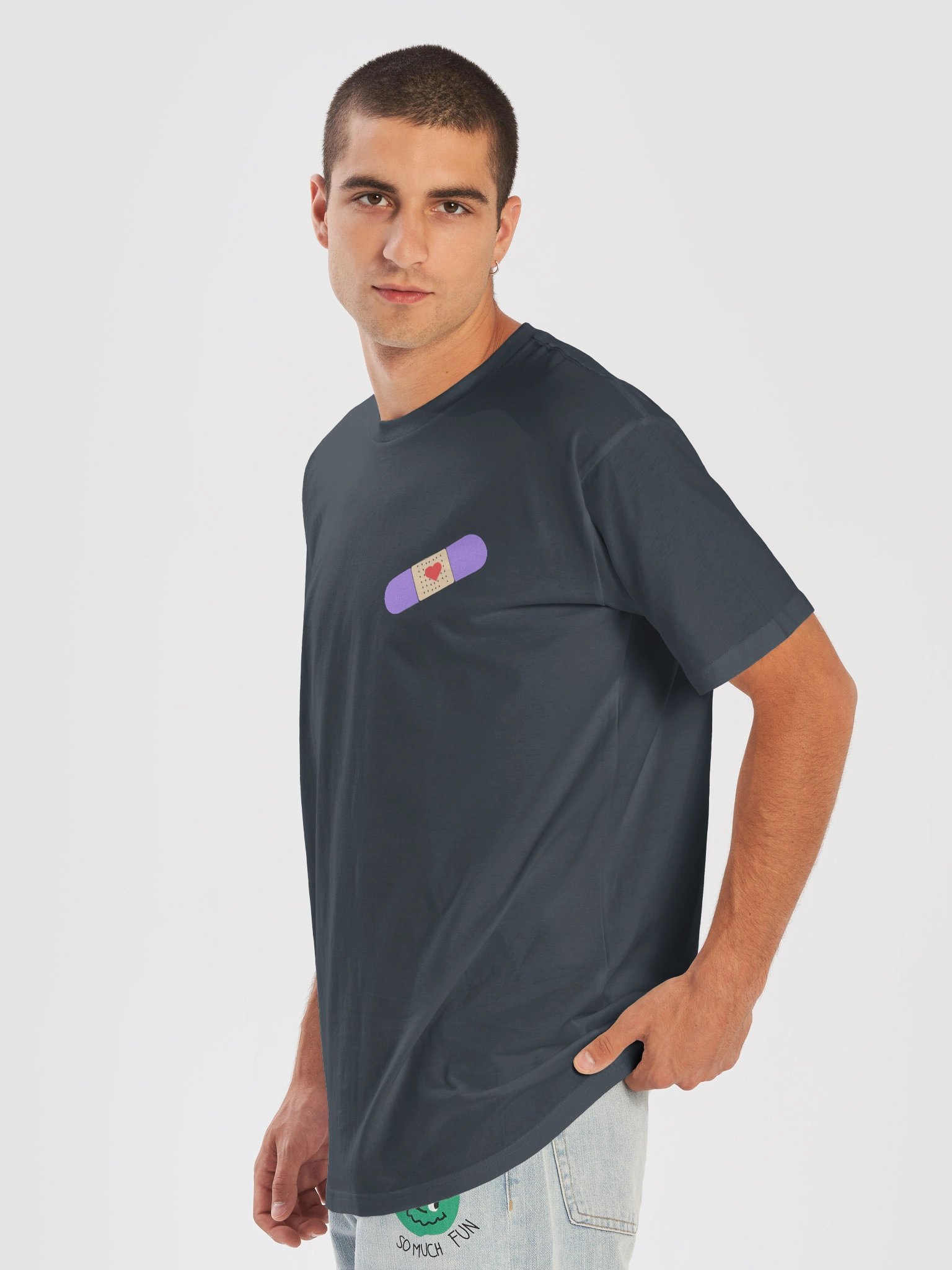 bandaid t shrt product image (35)