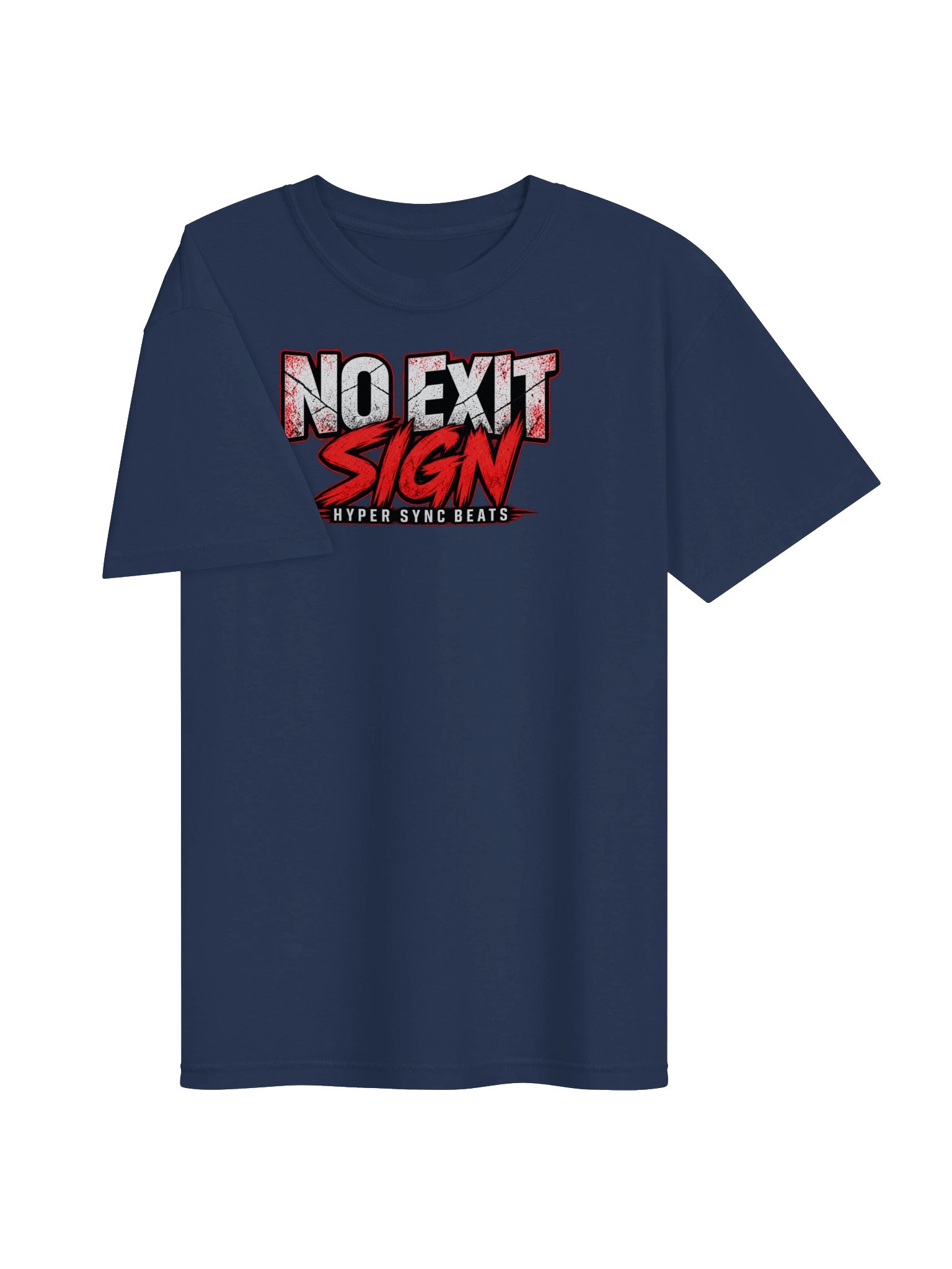 No Exit Sign — Hyper Sync Beats Heavyweight Graphic T-Shirt product image (3)
