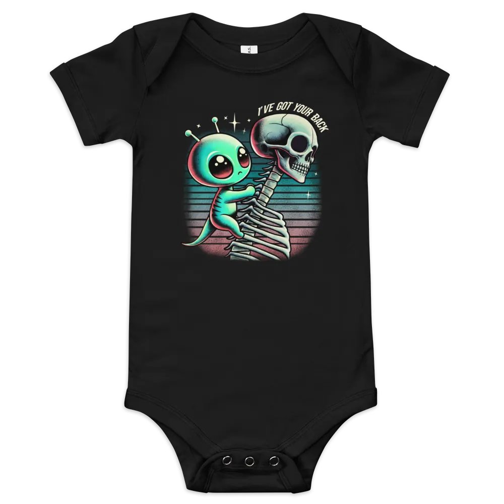 "I’ve Got Your Back" Alien BB Onesie product image (1)