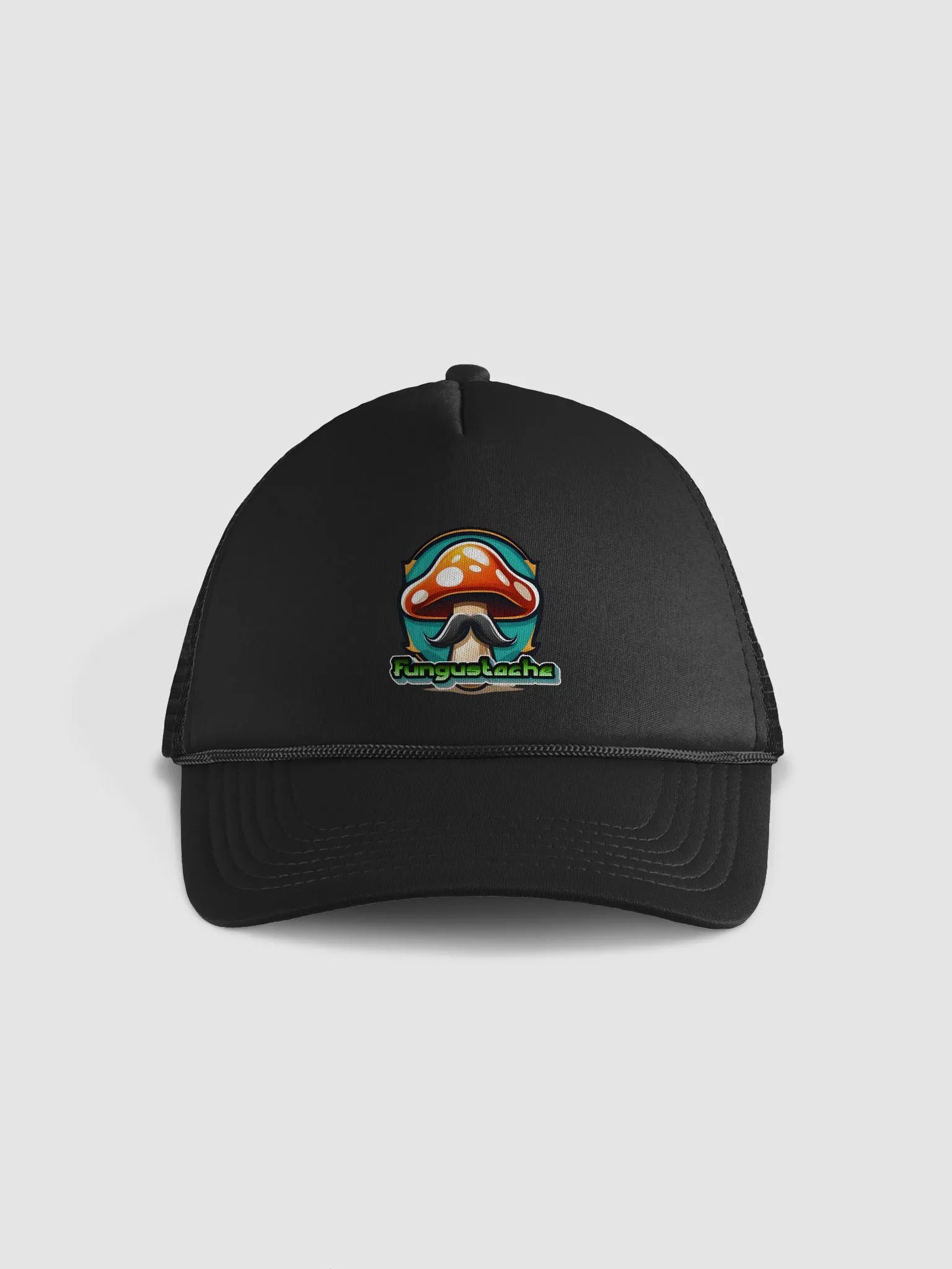 Fungustache Foam Trucker Hat product image (1)