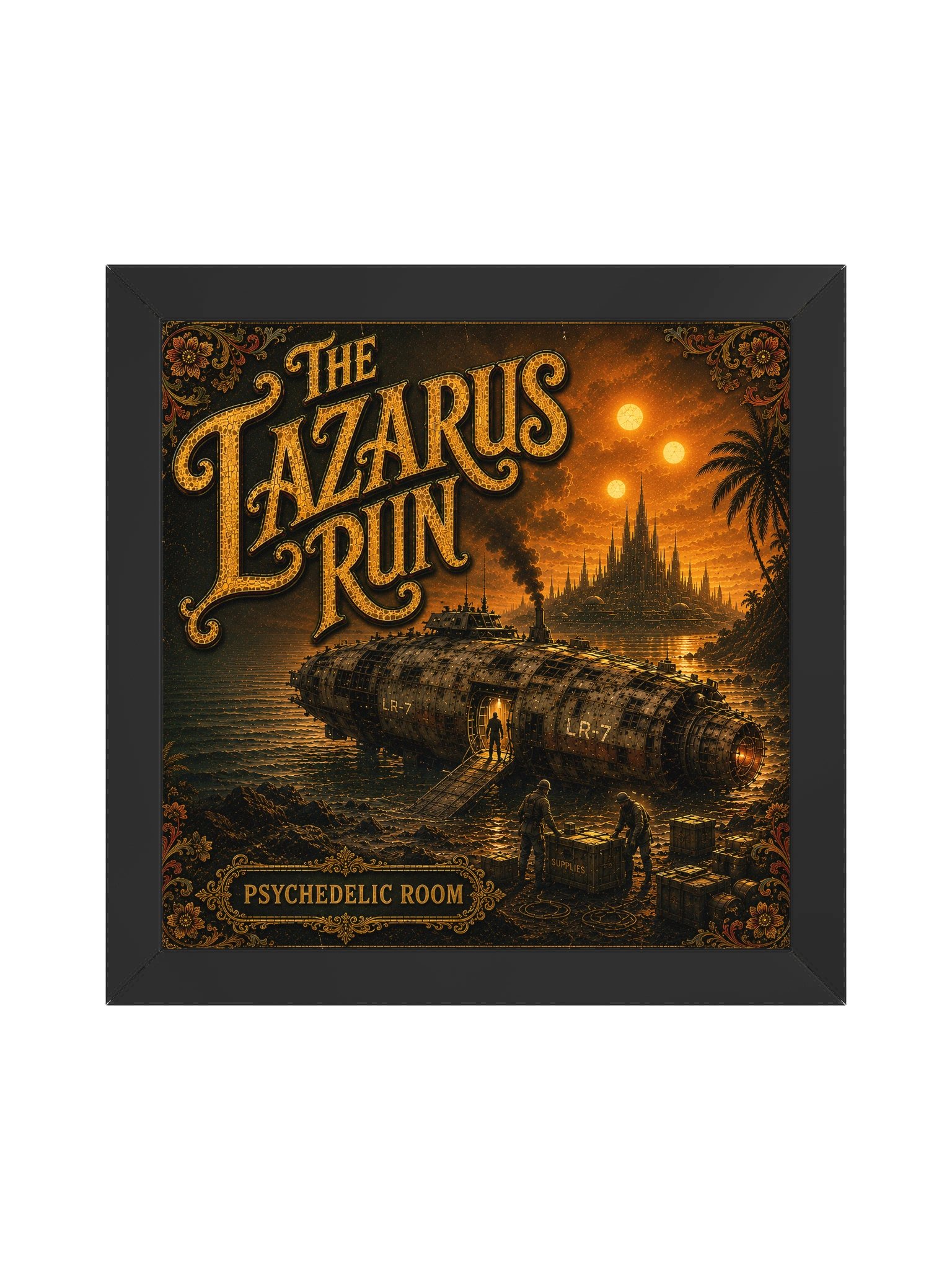 The Lazarus Run: Archive Print (Framed Print) product image (1)