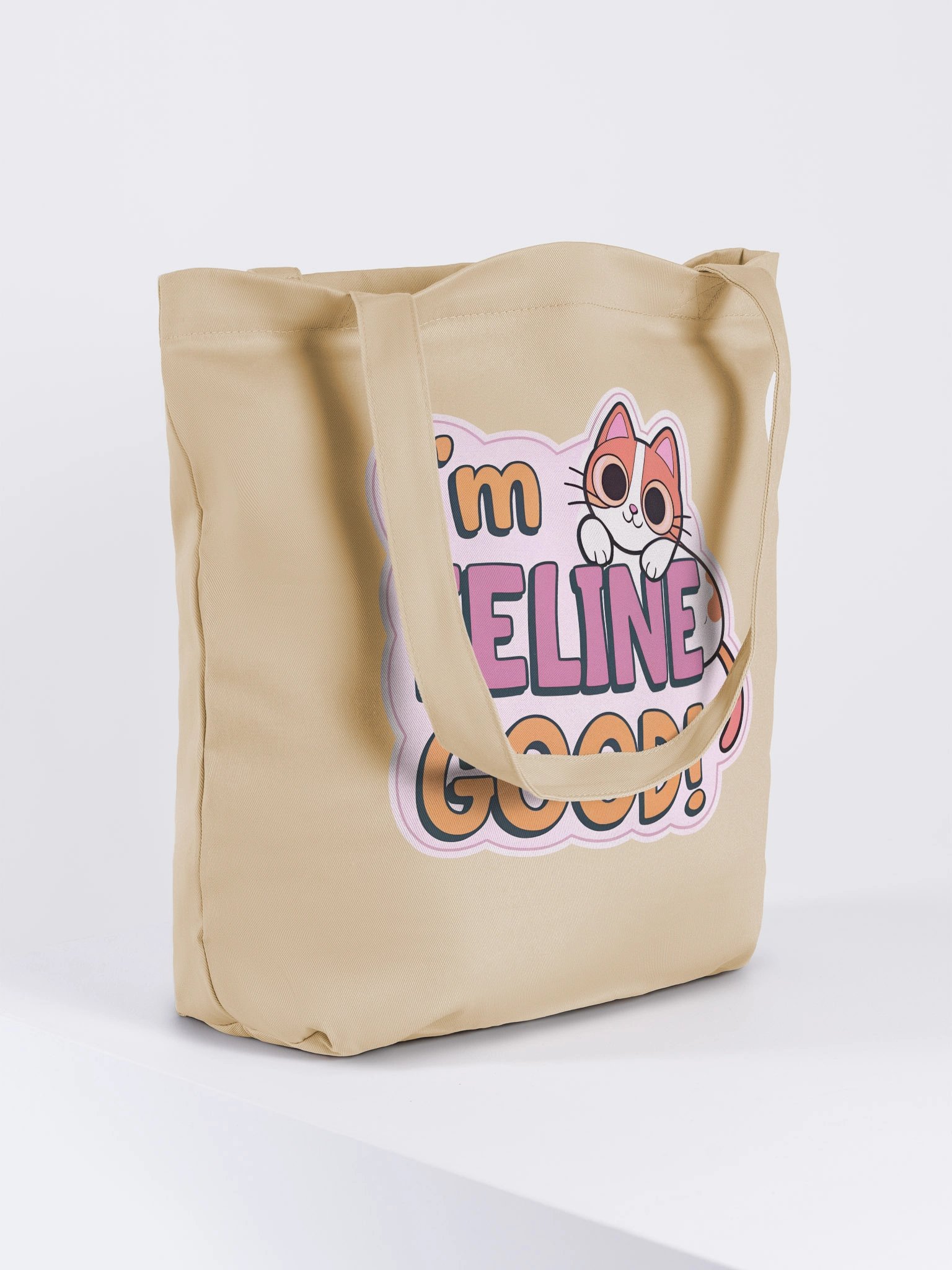 Feline Good Eco-Friendly Tote Bag product image (4)