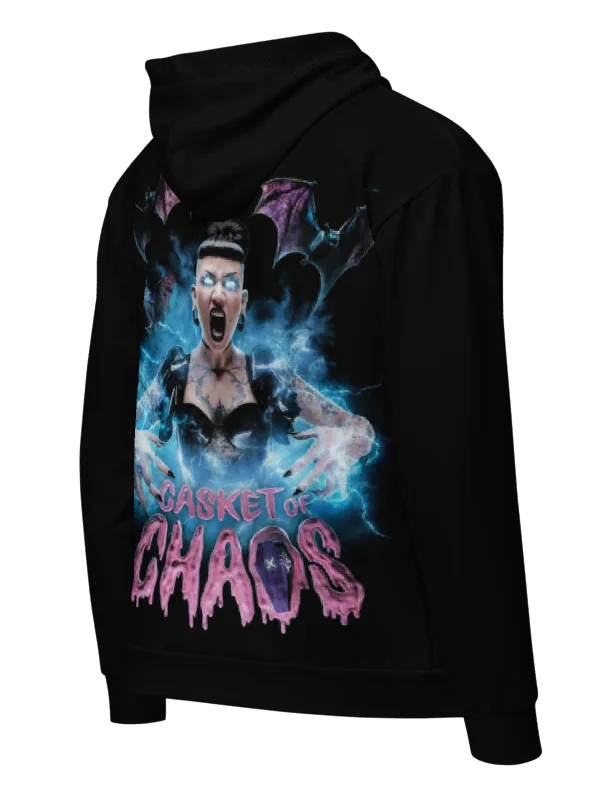Casket of Chaos Horror Zip Up Hoodies product image (4)