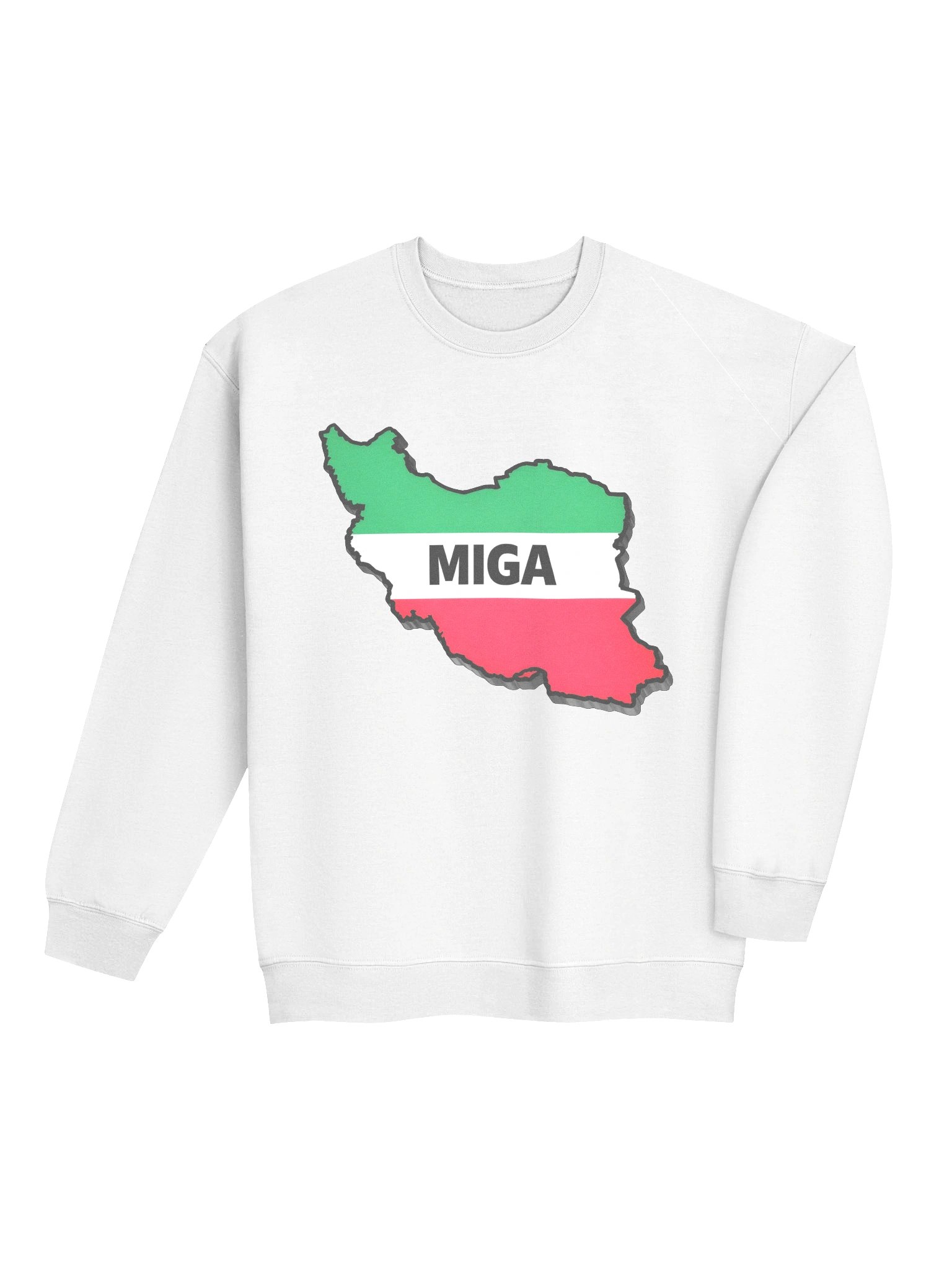 MIGA Map Unisex Sweater product image (4)