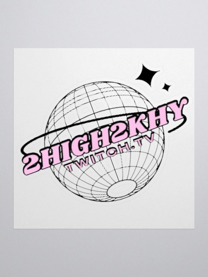 2H2K Logo Sticker V2 product image (3)