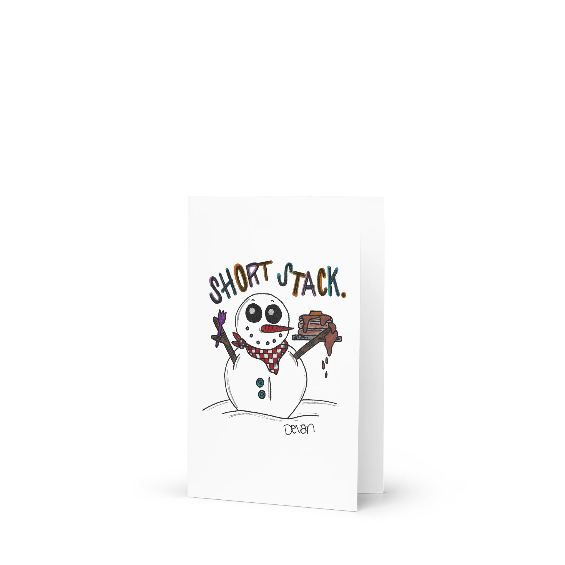 Snow Peeps: Short Stack Card product image (1)