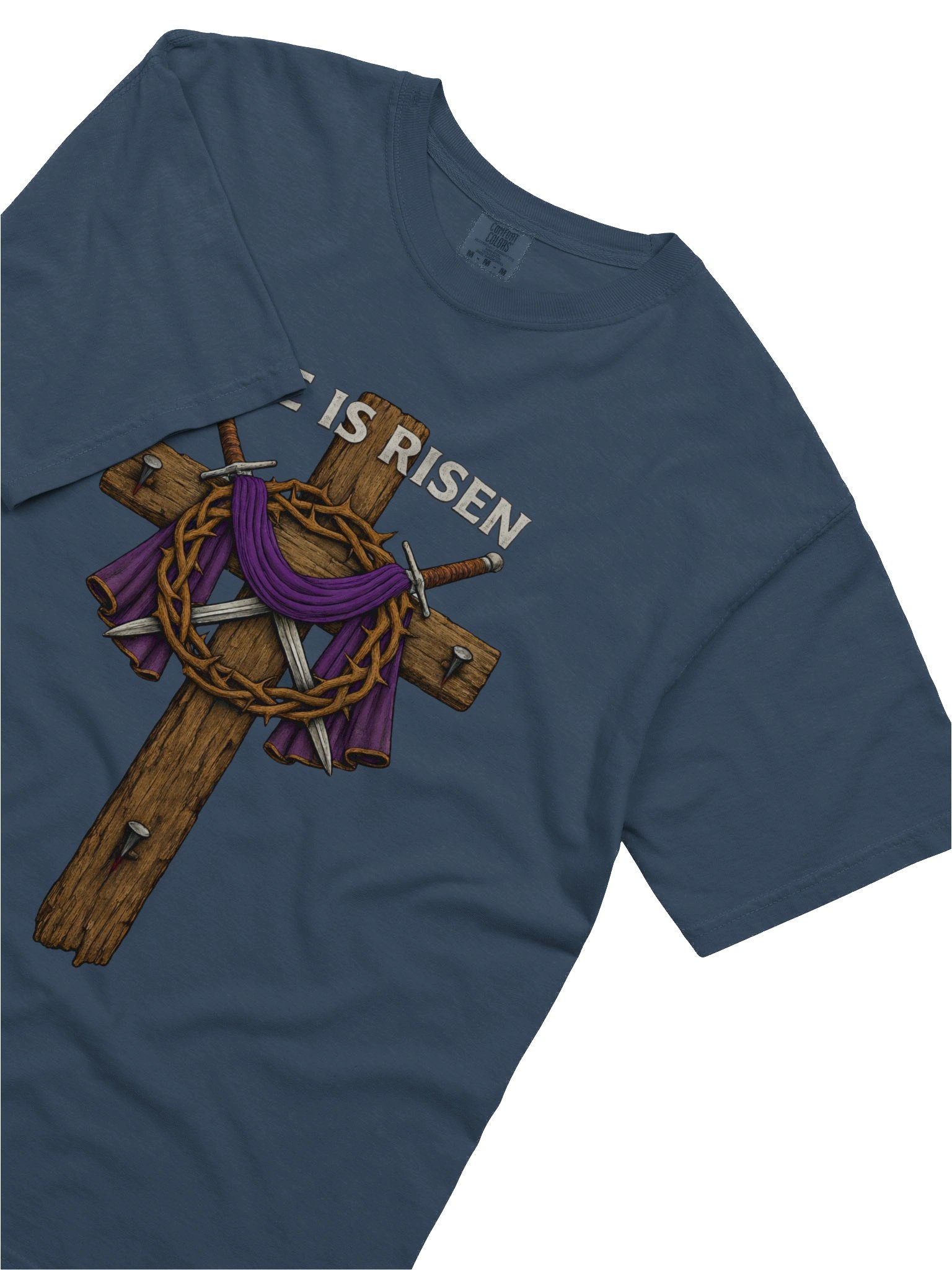He Is Risen Cross T-Shirt product image (4)