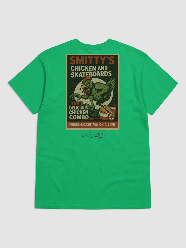 “Smitty's Chicken & Skateboards” (sleeve short) product image (1)