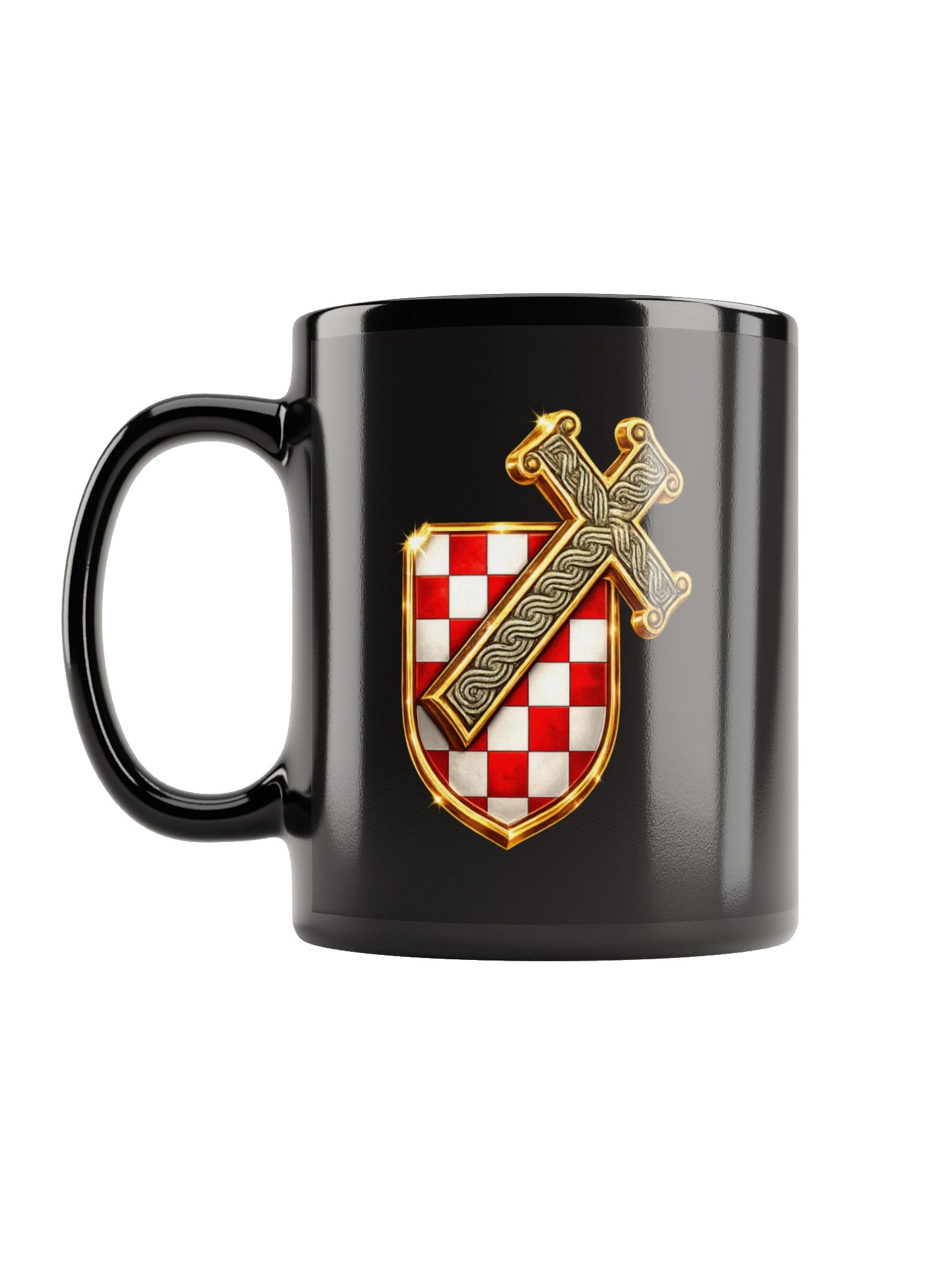 ZLATNI KRIŽ HRVATSKOG ZAVJETA - VISOKO KVALITETNA ŠALICA product image (11)