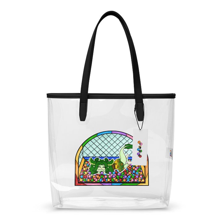 "Ballpit Bulbie" Clear Tote Bag product image (1)