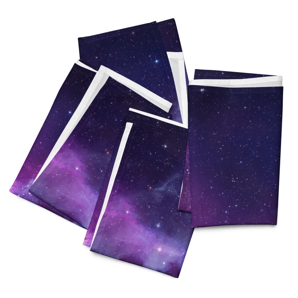 Galaxy cloth napkin set product image (4)