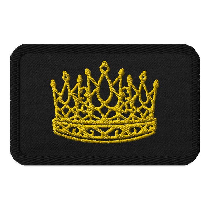 Crown Embroidered Patch product image (1)