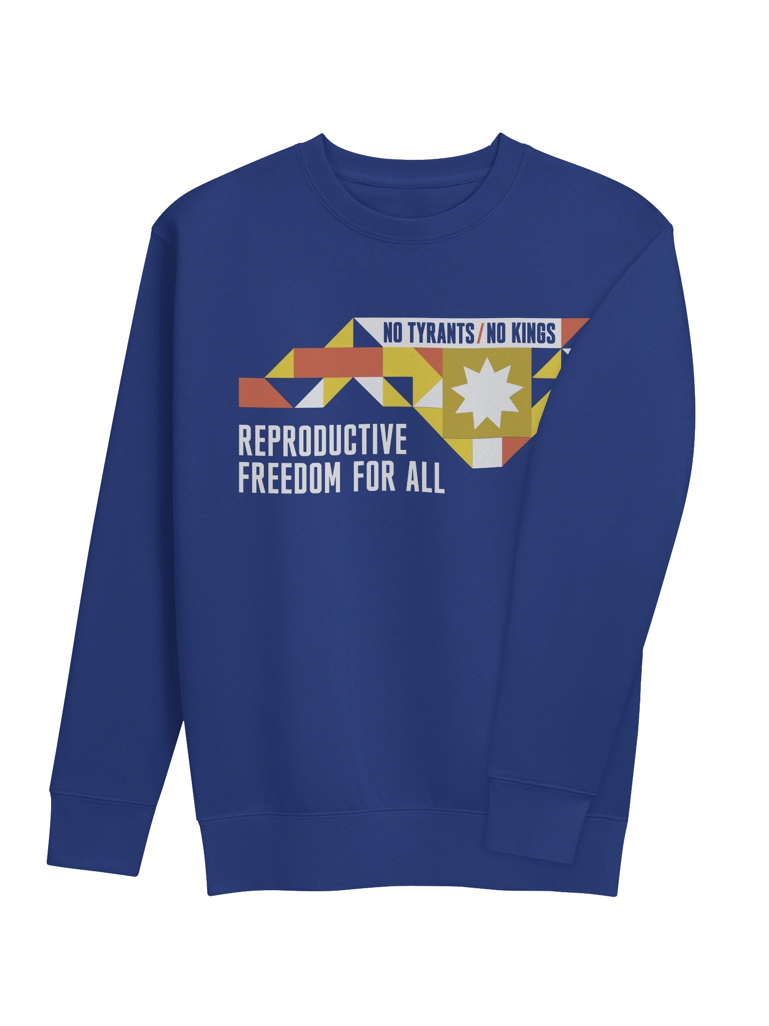 No Tyrants, No Kings Crewneck — North Carolina product image (4)