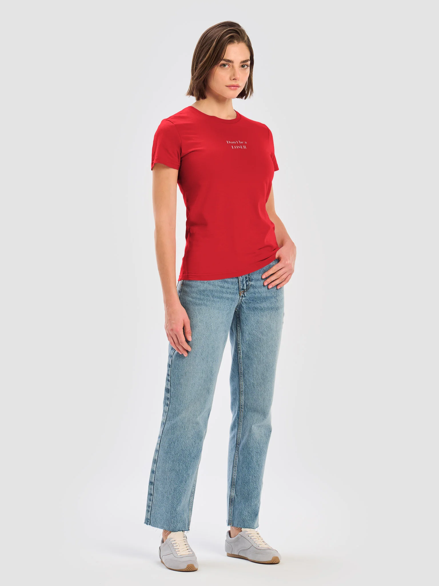 Don't be a LOSER Womens basic soft Tee product image (7)