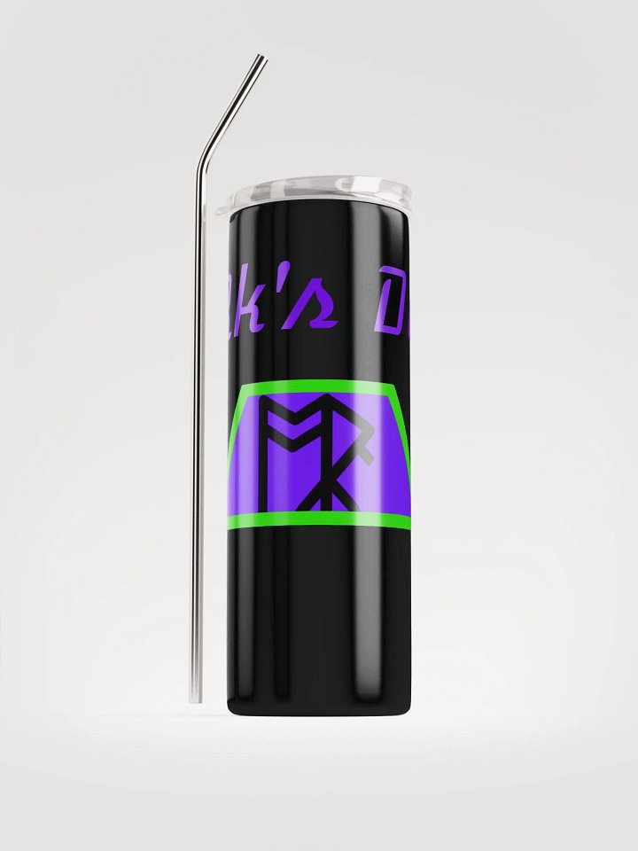 ToRk's DoRk Stainless Steel Tumbler w/ Metal Straw product image (1)